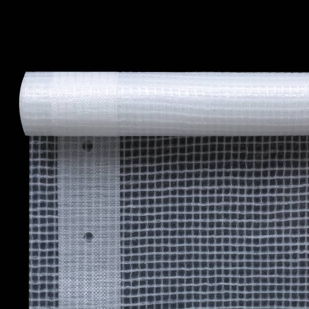 vidaXL Plandeka Leno, 260 g/m², 2 x 2 m, biała