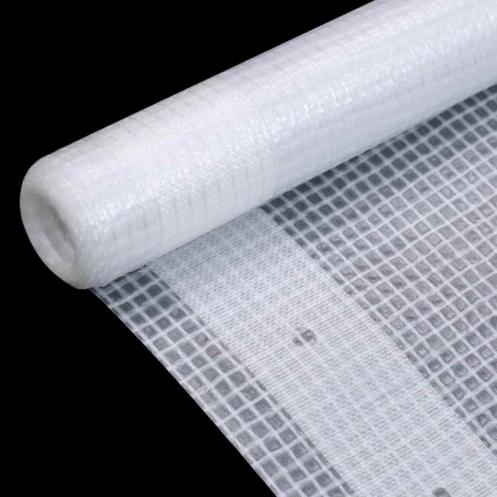 vidaXL Plandeka Leno, 260 g/m², 3 x 2 m, biała