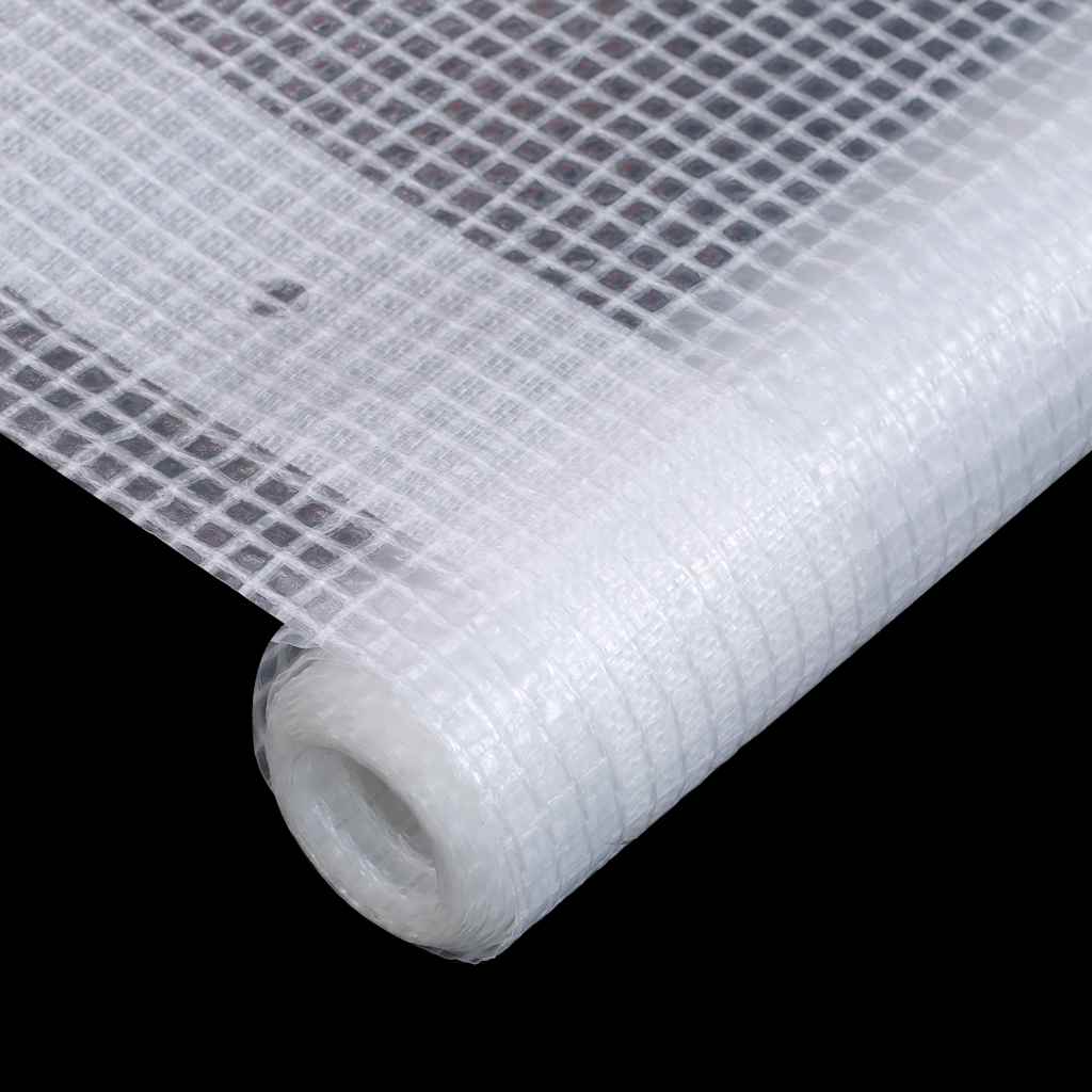vidaXL Plandeka Leno, 260 g/m², 3 x 2 m, biała