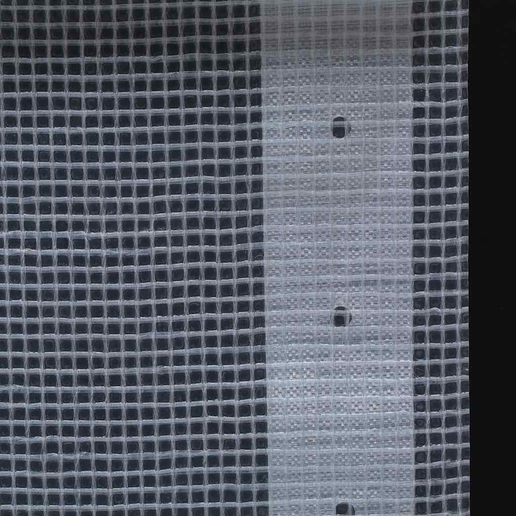 vidaXL Plandeka Leno, 260 g/m², 3 x 2 m, biała