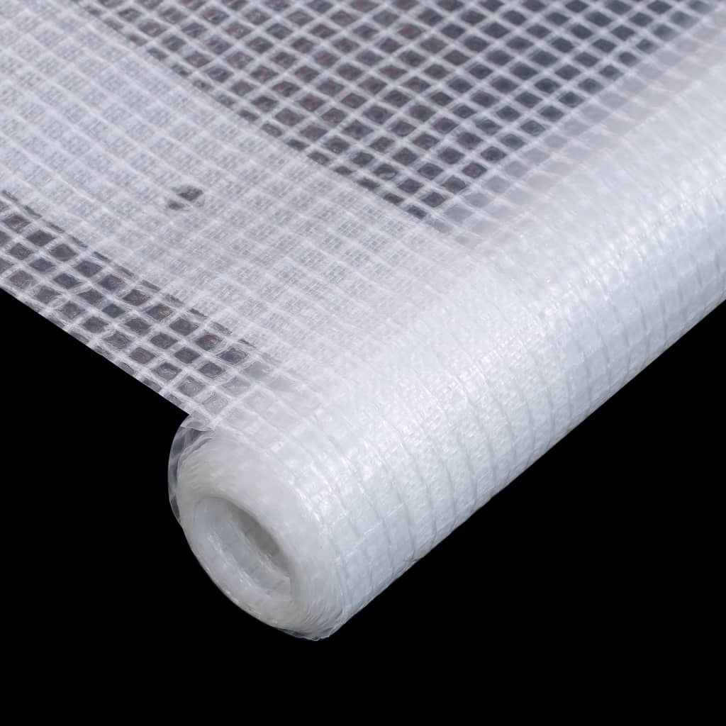 vidaXL Plandeka Leno, 260 g/m², 3 x 20 m, biała