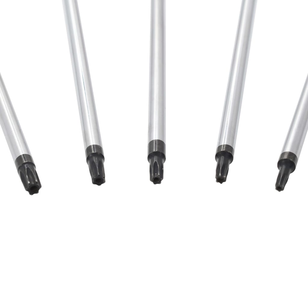 vidaXL Zestaw 5 wkrętaków Torx, 300 mm