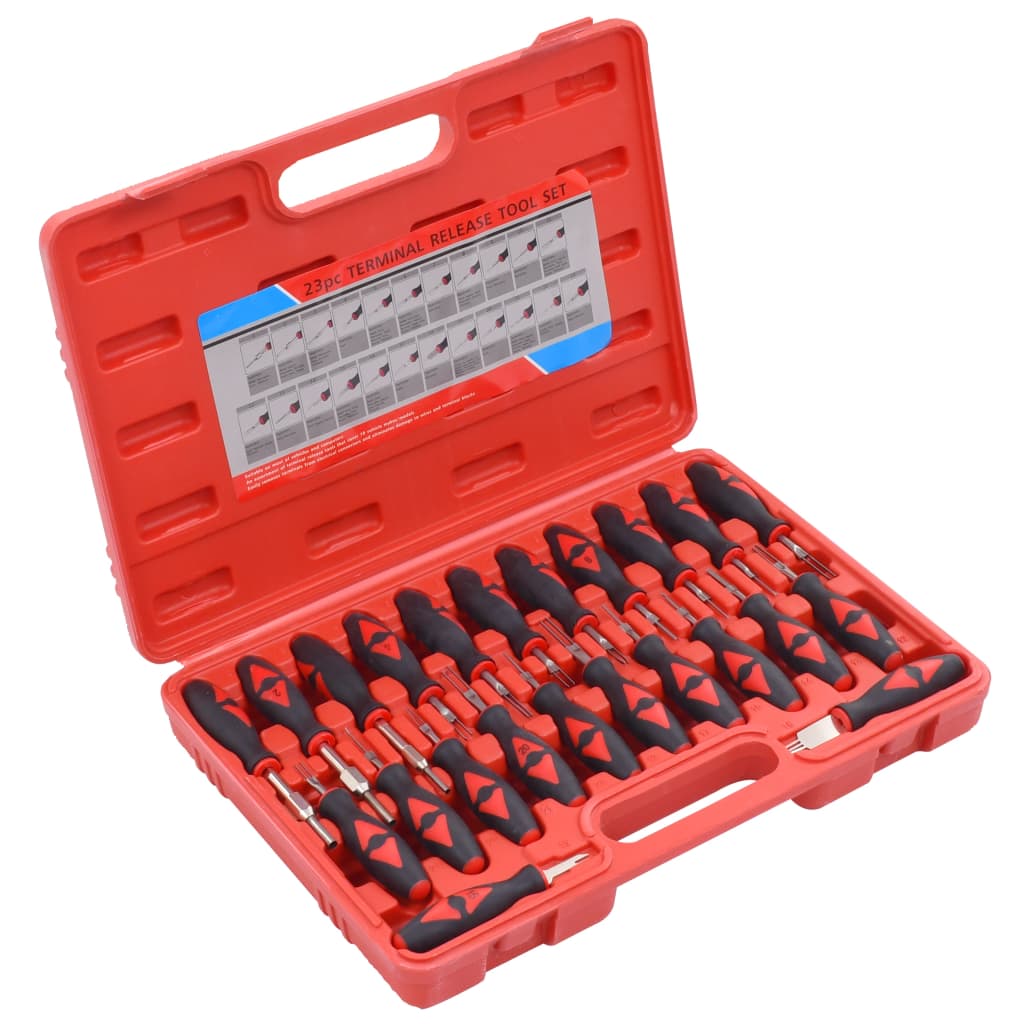 vidaXL Zestaw narzędzi do odblokowywania styków, 23 szt.
