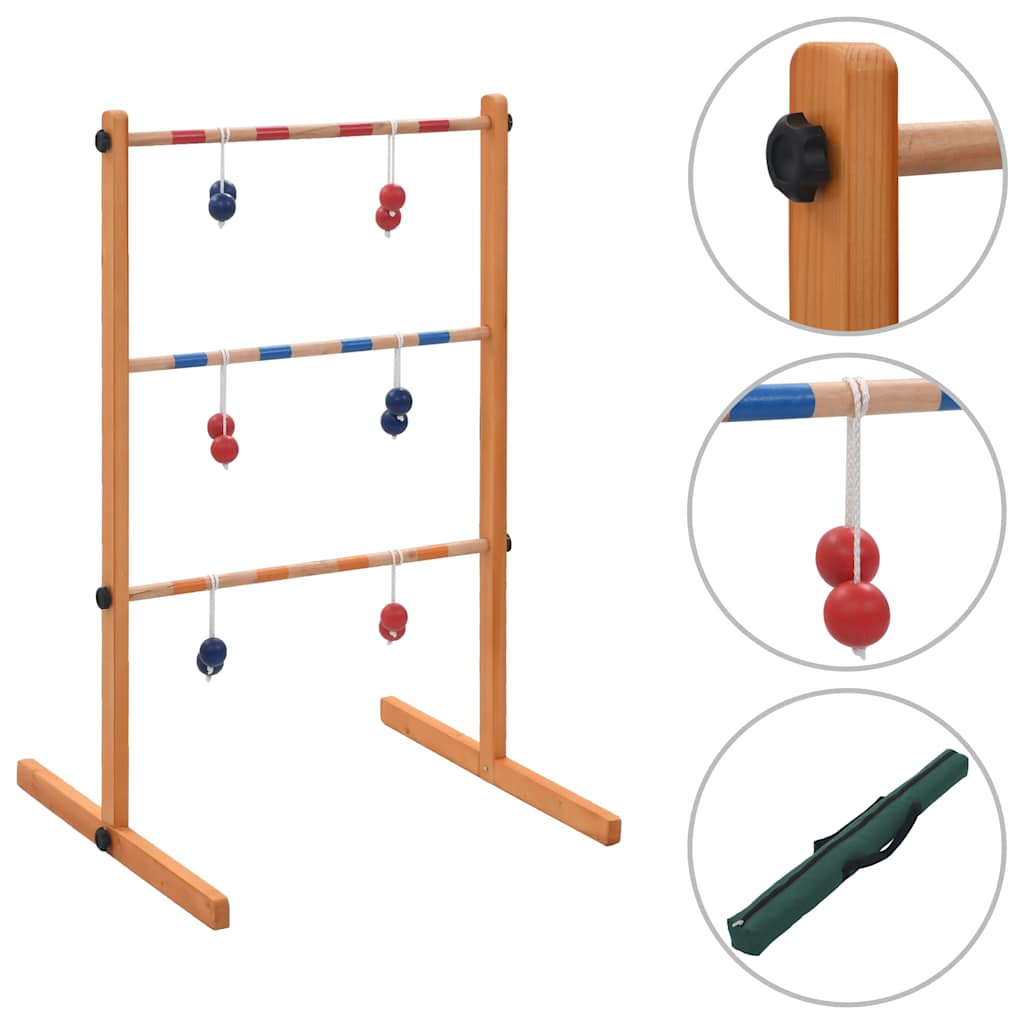 vidaXL Gra plenerowa Spin Ladder, wykonana z drewna