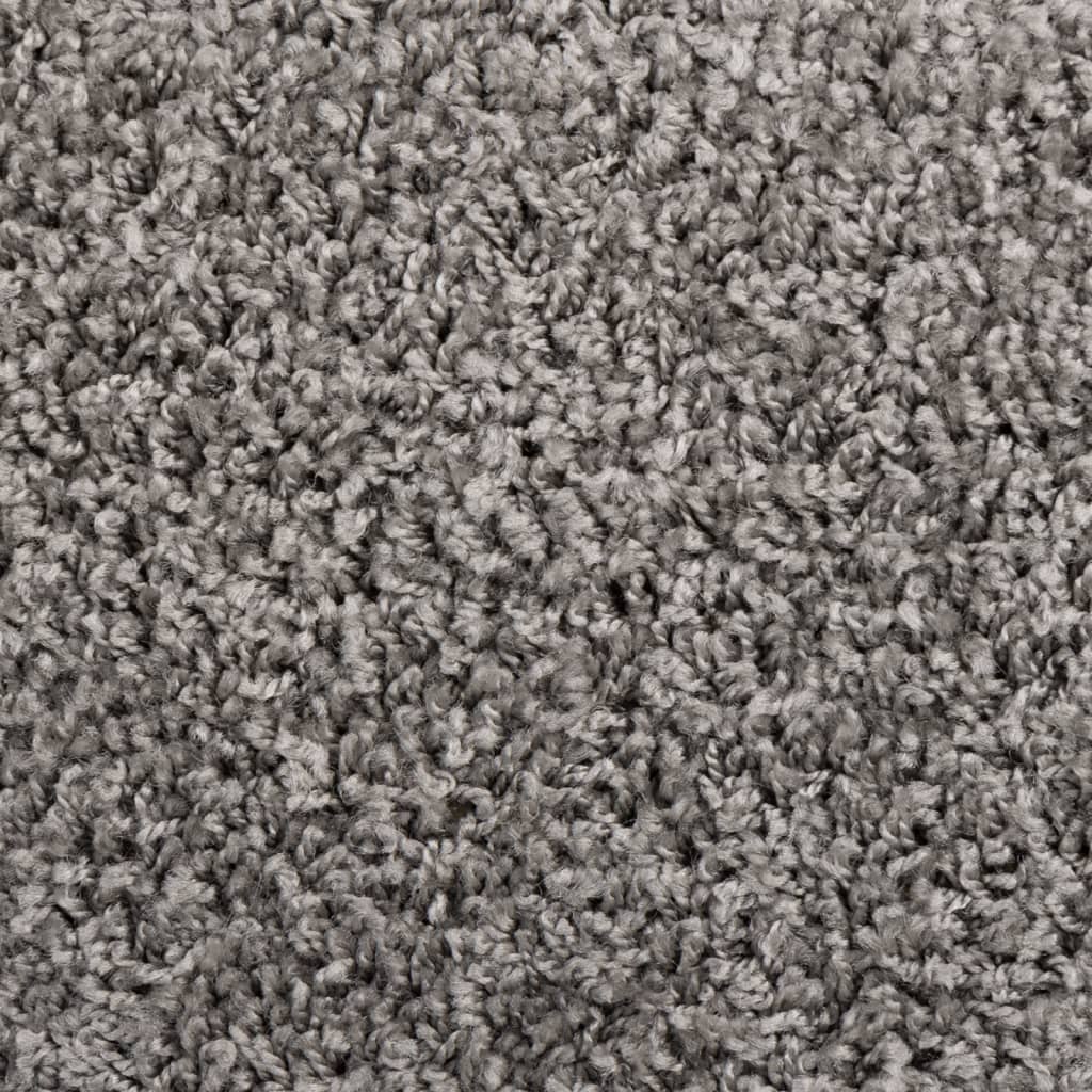 vidaXL Maty na schody 15 szt. 65x21x4 cm Szare półokrągłe duże