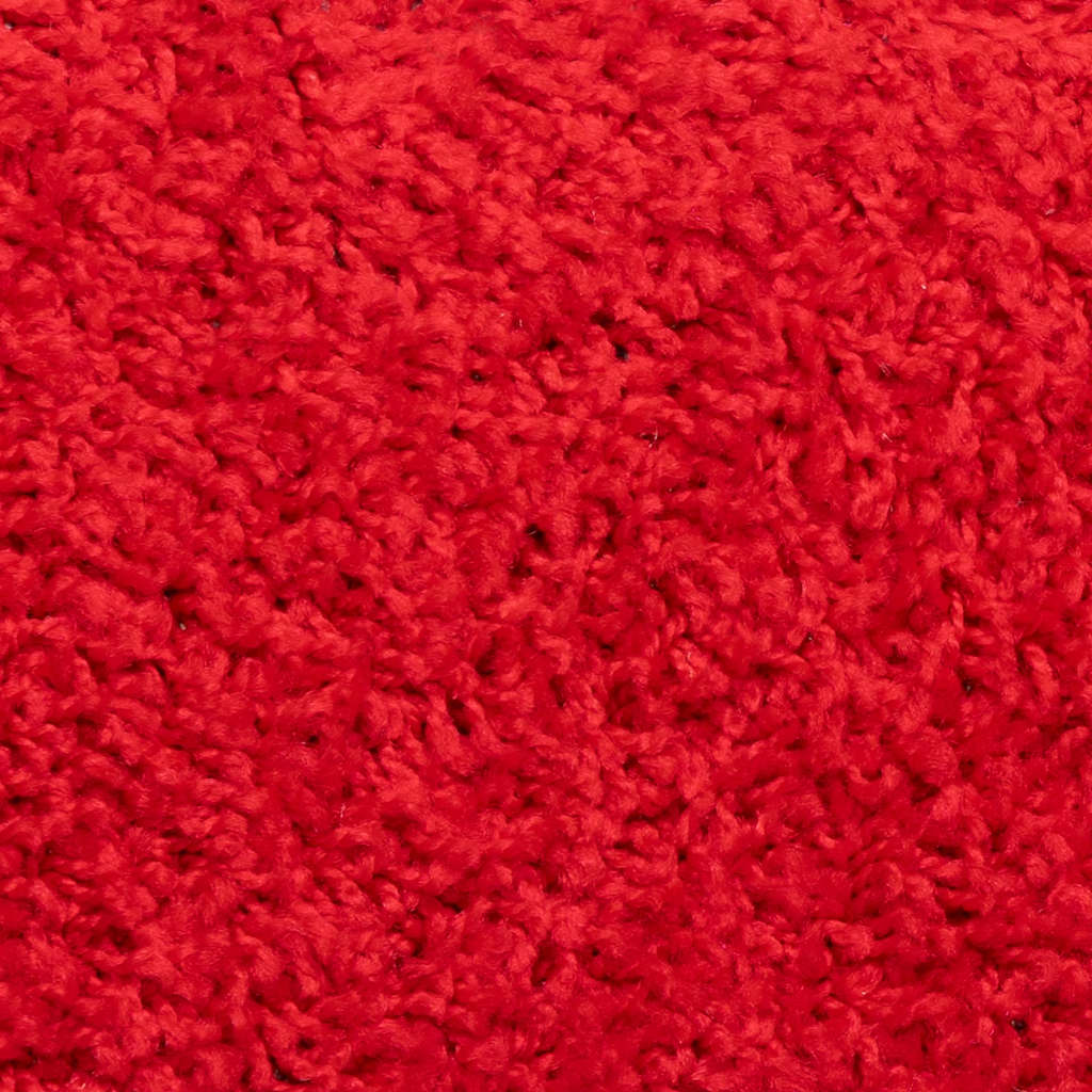 vidaXL Maty na schody 15 szt. 65x21x4 cm Czerwone półokrągłe duże
