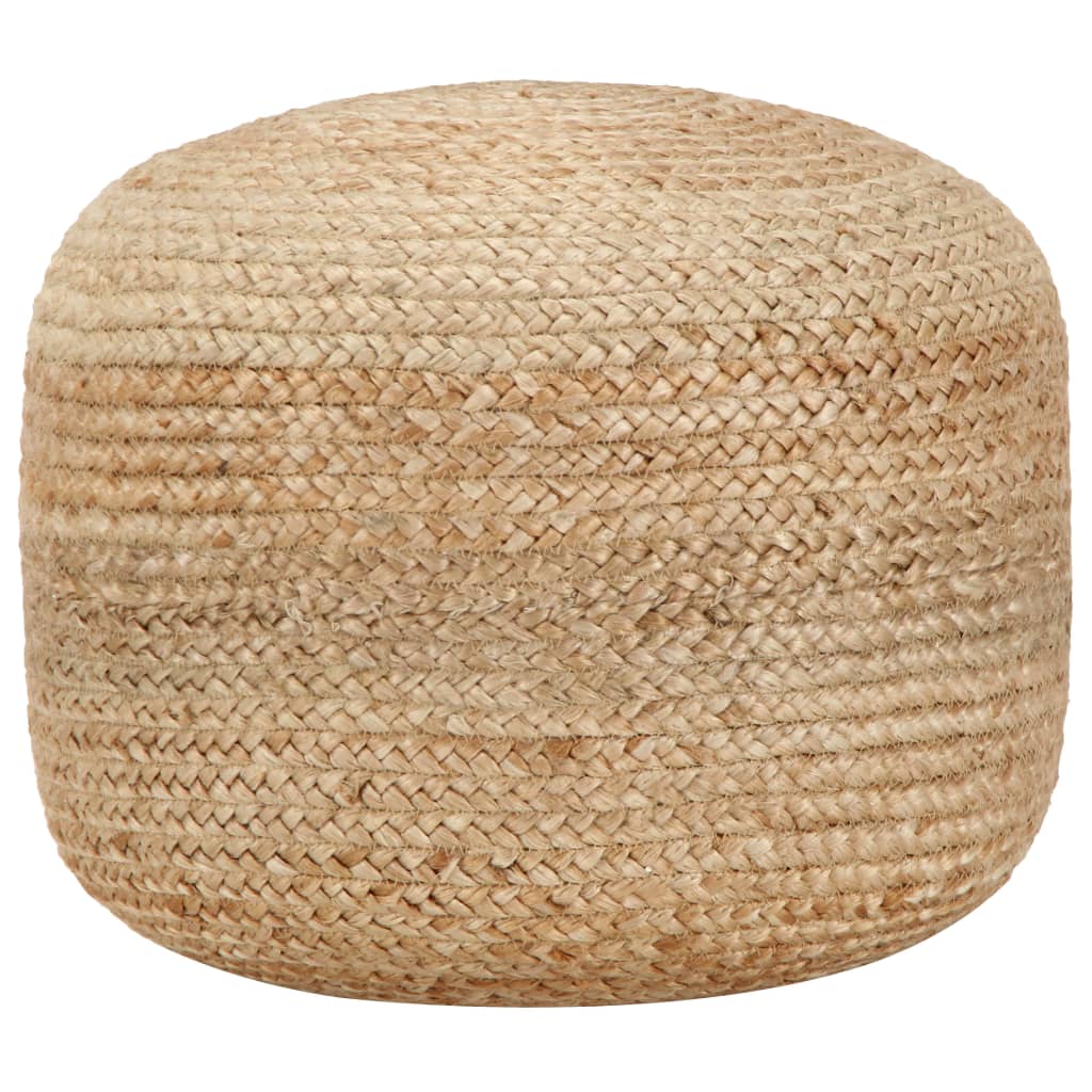 vidaXL Ręcznie robiony puf, 45 x 30 cm, juta