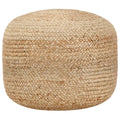 vidaXL Ręcznie robiony puf, 45 x 30 cm, juta