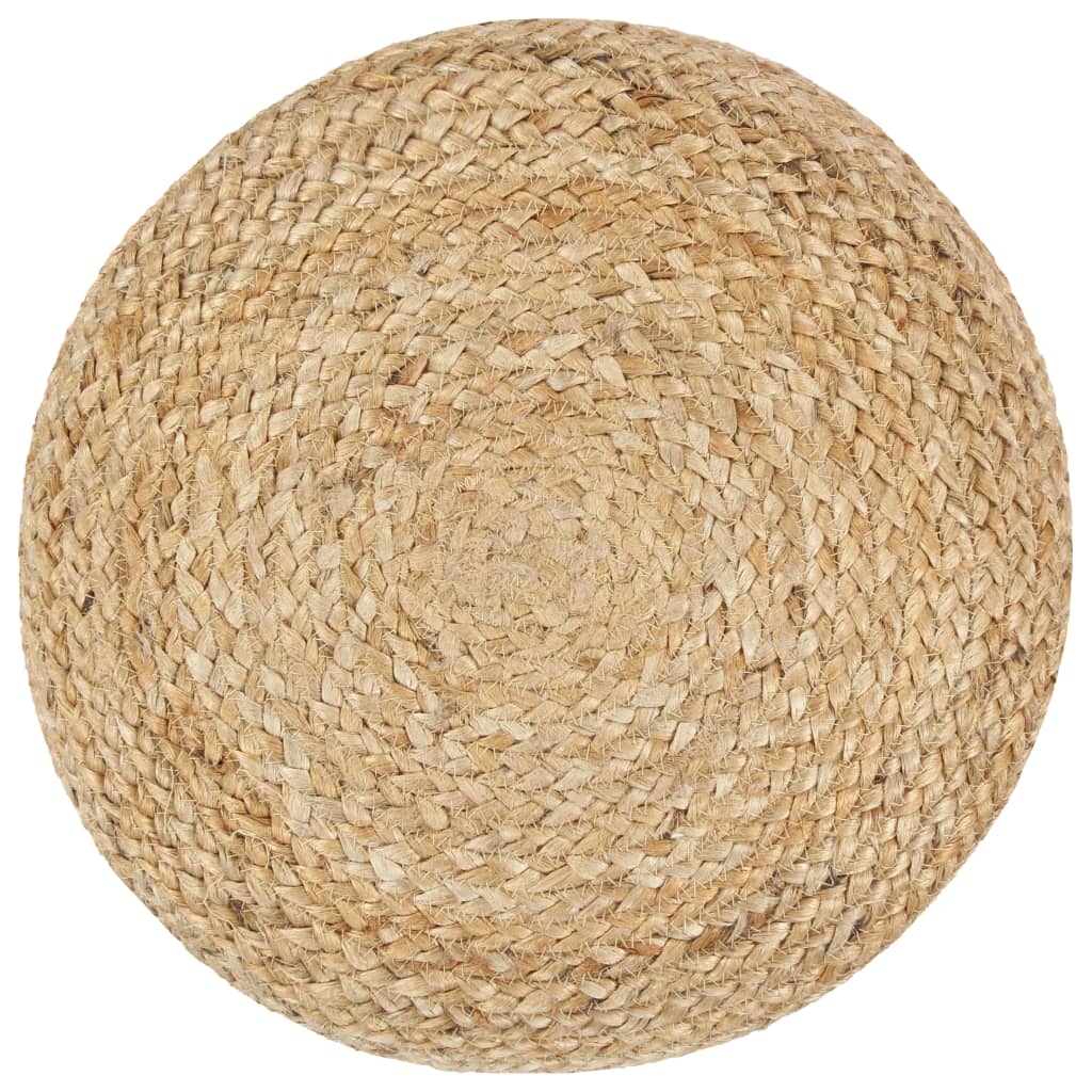 vidaXL Ręcznie robiony puf, 40 x 45 cm, juta