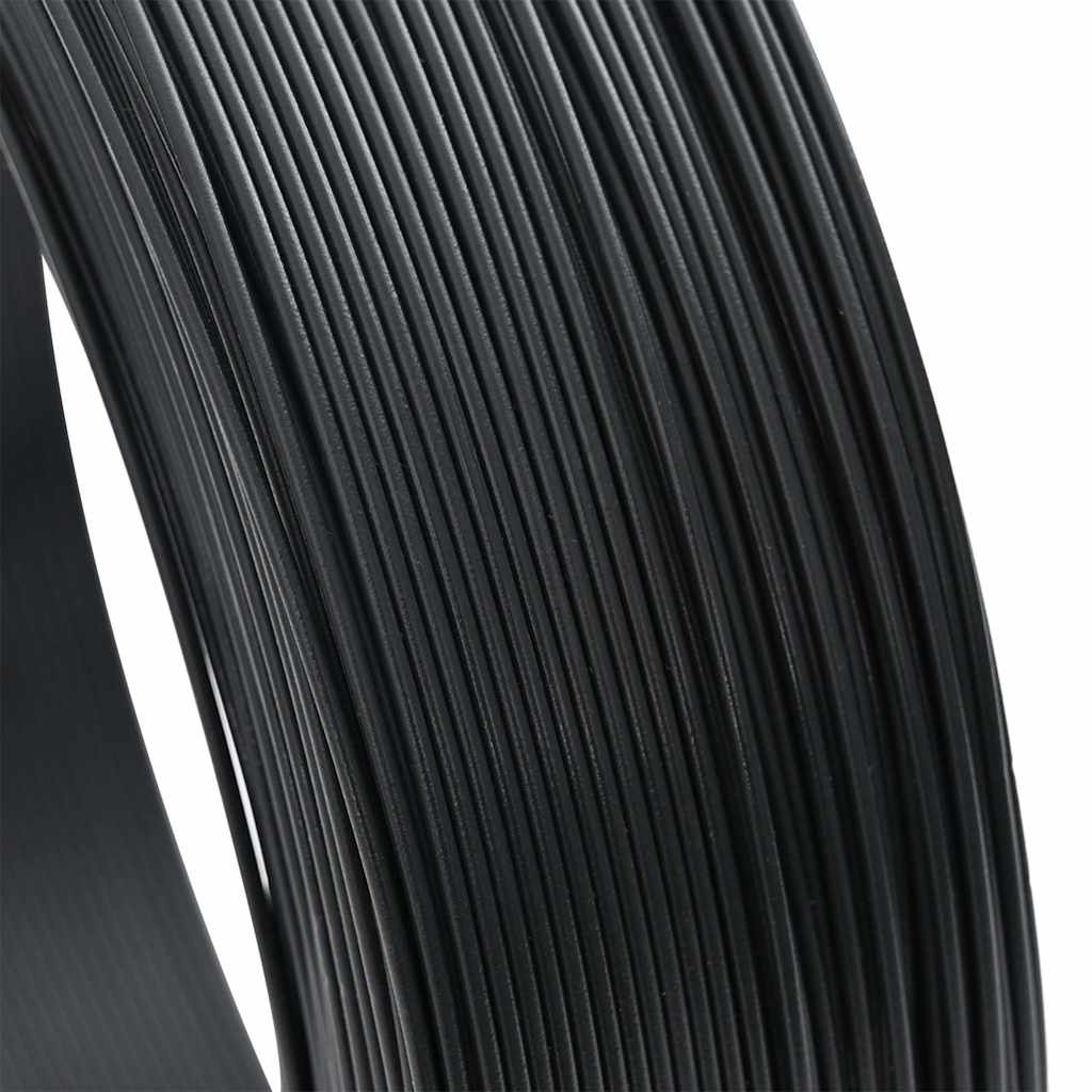 vidaXL Drut naciągowy do ogrodzenia, 250 m, 2,3/3,8 mm, stal, antracyt