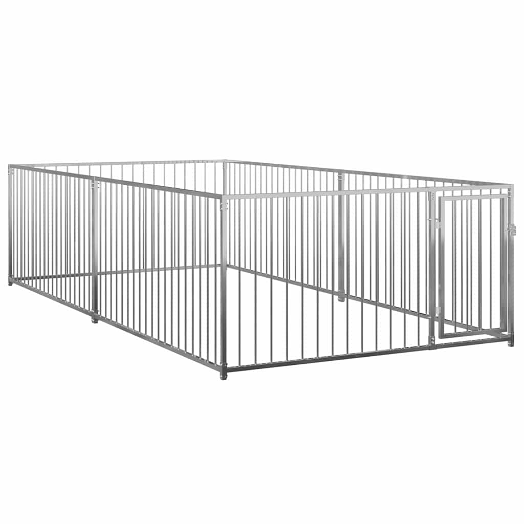 vidaXL Kojec dla psa, 200 x 400 x 100 cm