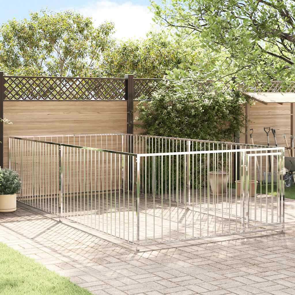 vidaXL Kojec dla psa, 200 x 400 x 100 cm