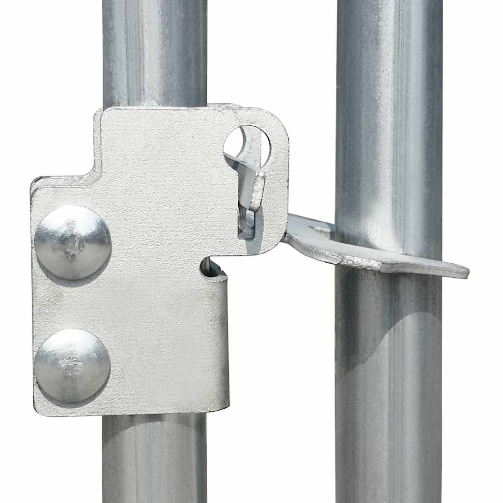 vidaXL Woliera dla kur, 3 x 1 x 1,5 m, galwanizowana stal