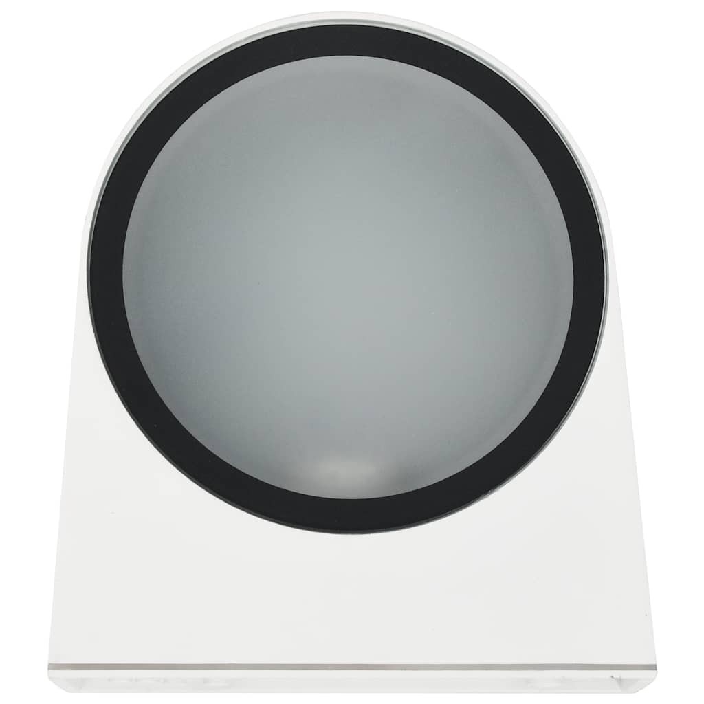 vidaXL Zewnętrzne lampy ścienne, 2 szt., 11 W, białe, okrągłe