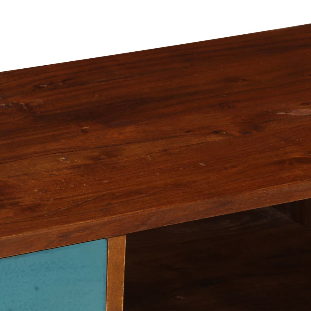 vidaXL Szafka pod TV z 3 szufladami, 110x35x50 cm, drewno akacjowe