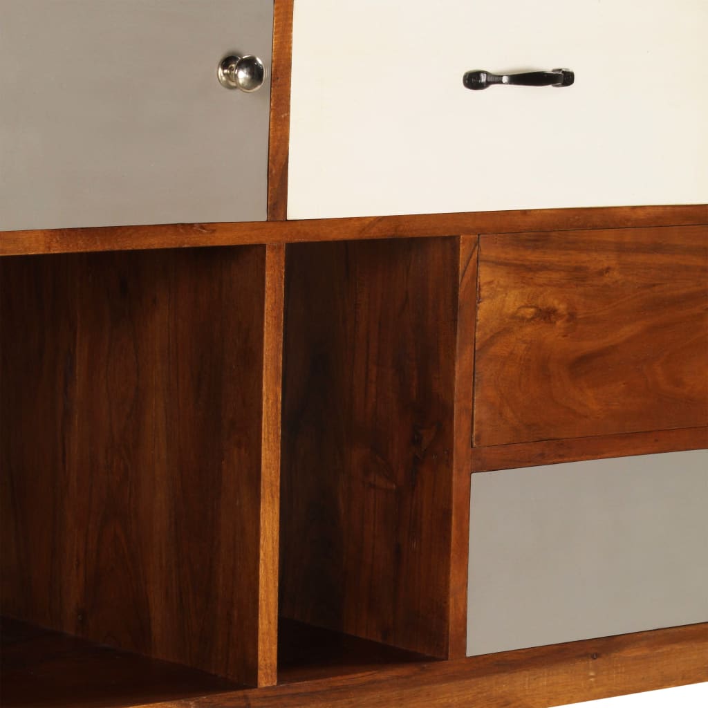 vidaXL Kredens z litego drewna akacjowego, 115x35x86 cm