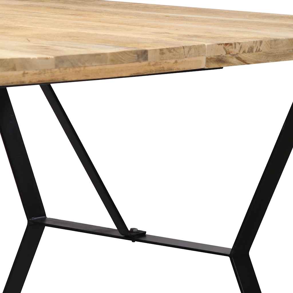 vidaXL Stół jadalniany, 180 x 90 x 76 cm, lite drewno mango