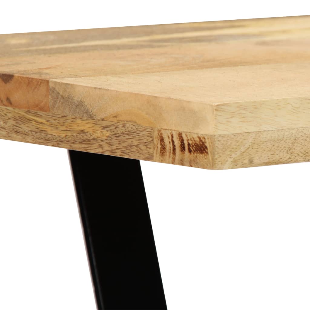vidaXL Ławka, 110 cm, lite drewno mango