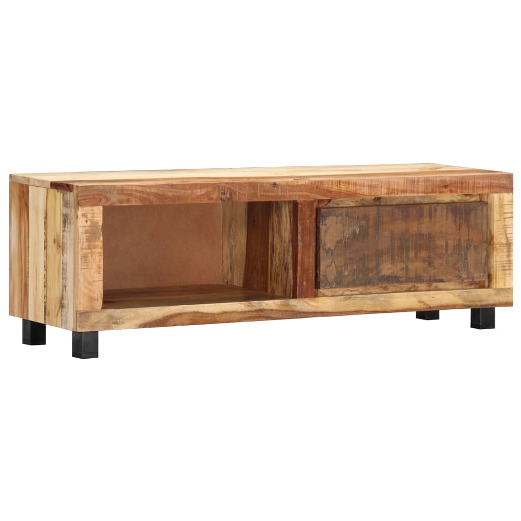 vidaXL Szafka pod TV, 100x30x33 cm, lite drewno odzyskane