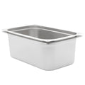 vidaXL Pojemniki gastronomiczne 2 szt. GN 1/1, 200 mm, stal nierdzewna