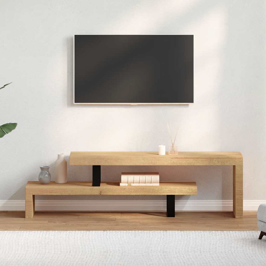 vidaXL Stolik pod telewizor, lite drewno mango