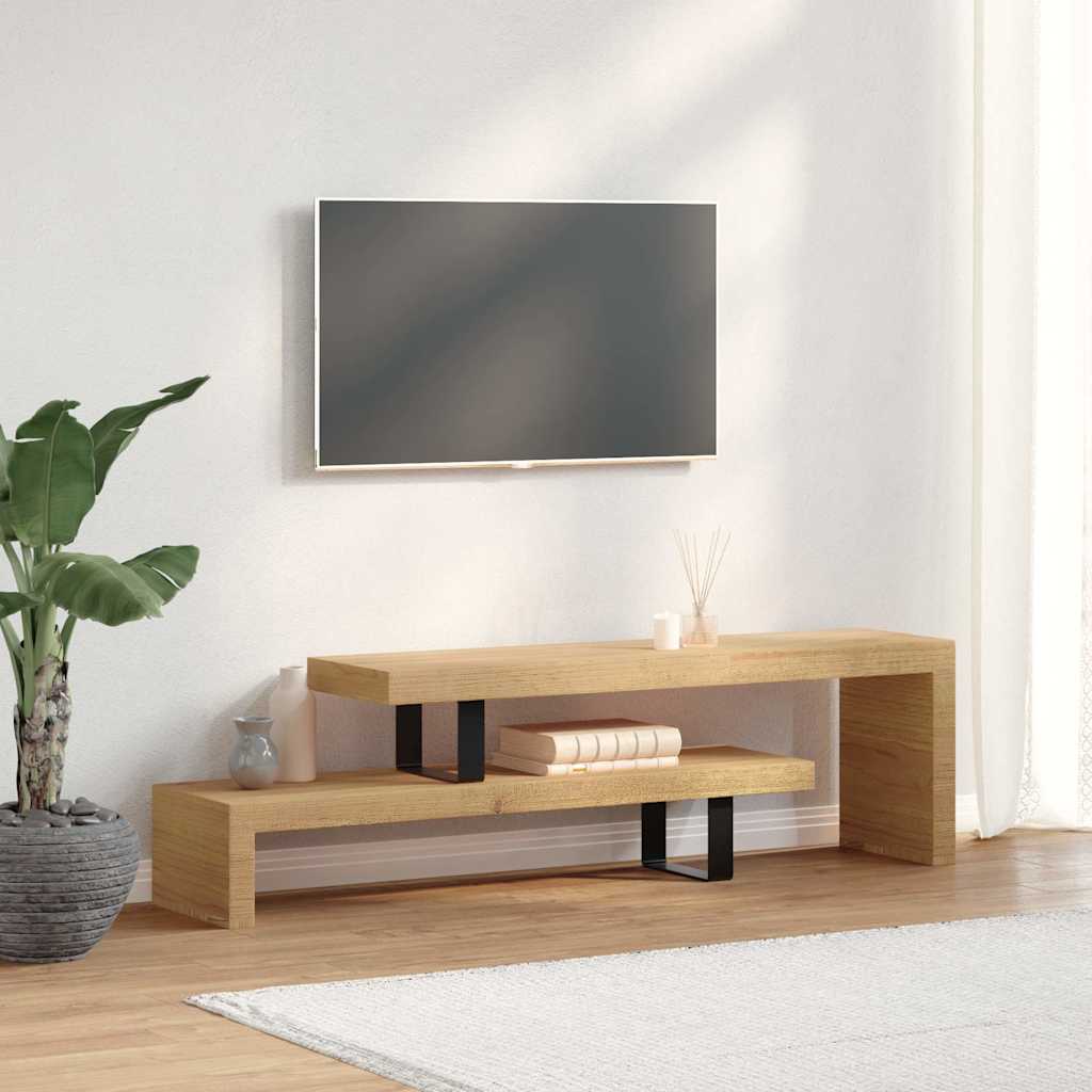 vidaXL Stolik pod telewizor, lite drewno mango