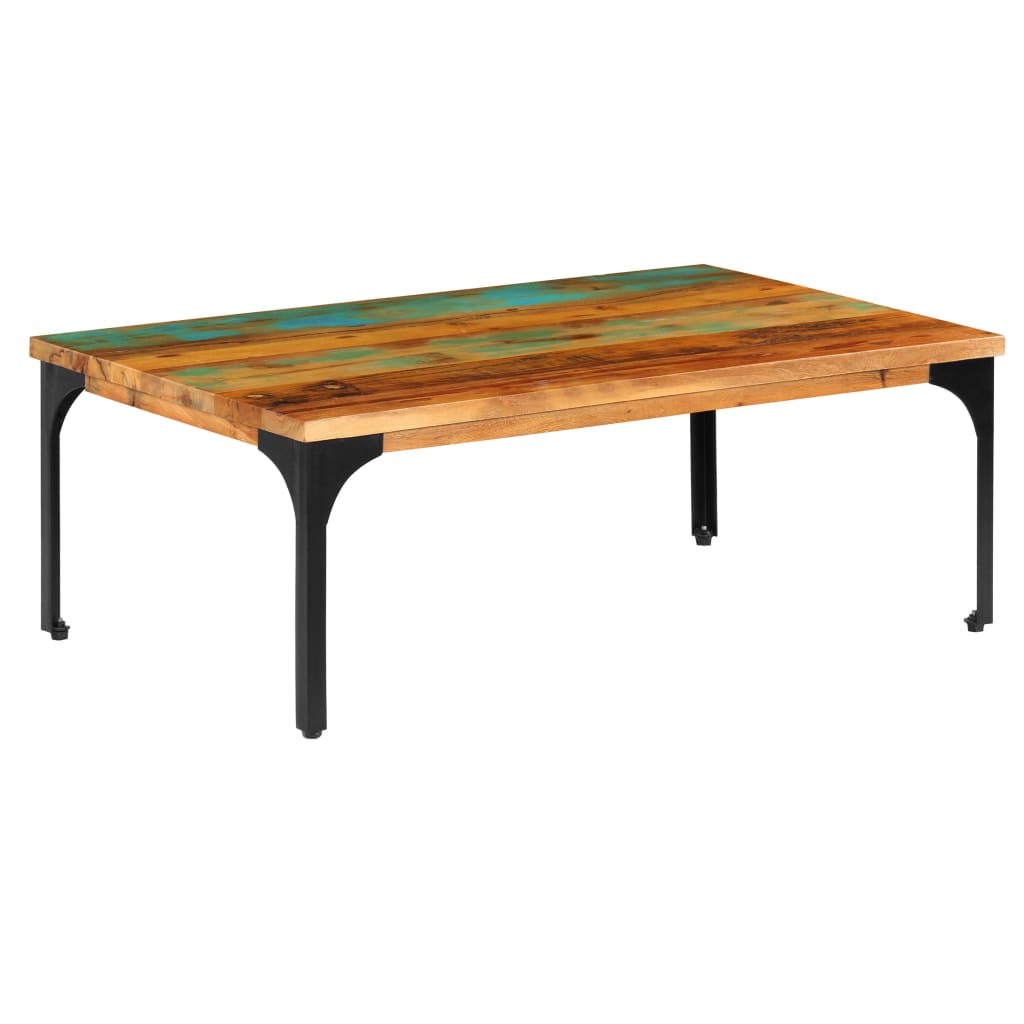 vidaXL Stolik kawowy, 100x60x35 cm, z drewna z odzysku