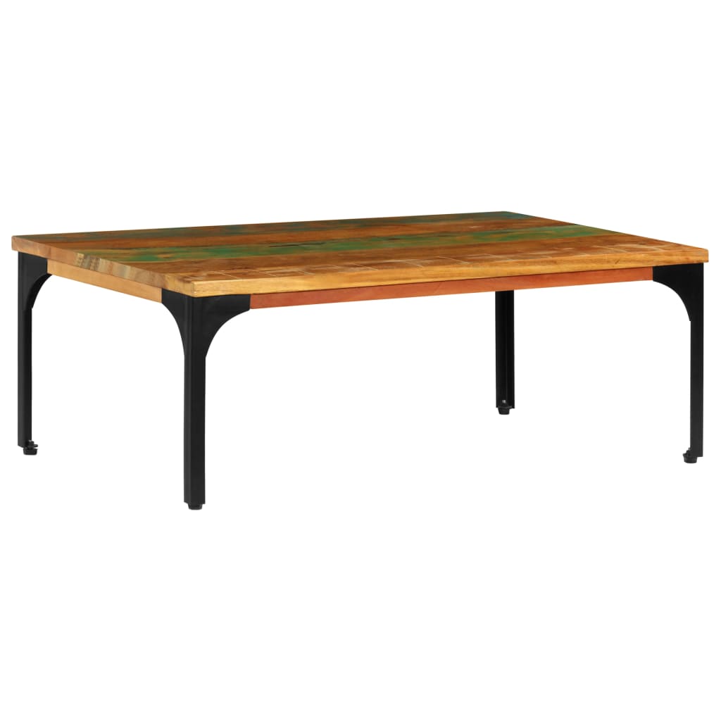 vidaXL Stolik kawowy, 100x60x35 cm, z drewna z odzysku