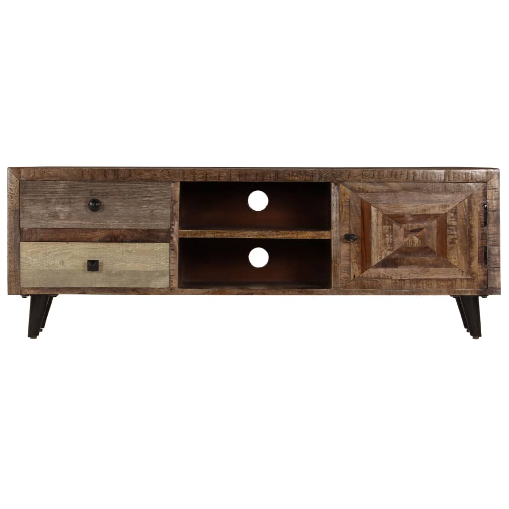 vidaXL Szafka pod TV, 118x30x40 cm, lite drewno mango