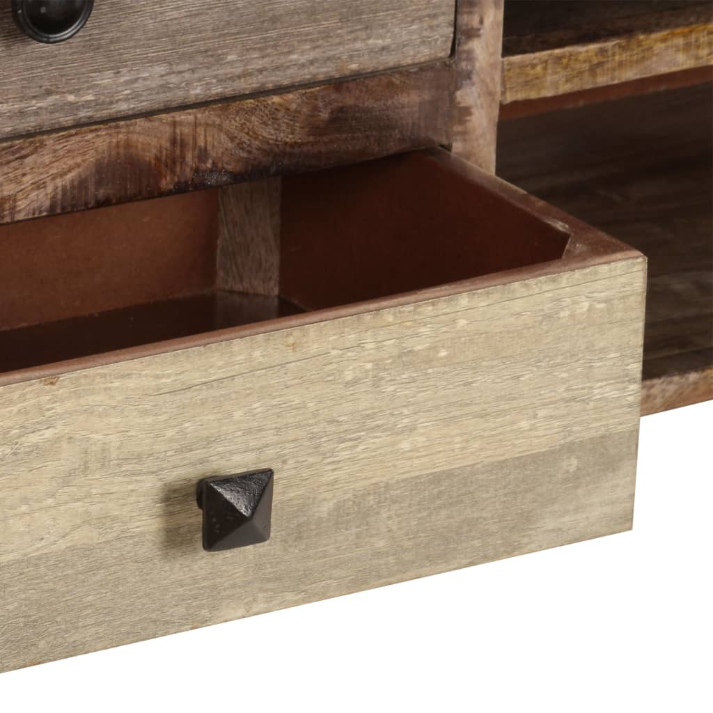 vidaXL Szafka pod TV, 118x30x40 cm, lite drewno mango