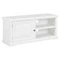 vidaXL Szafka pod TV, biała, 90x30x40 cm, drewniana