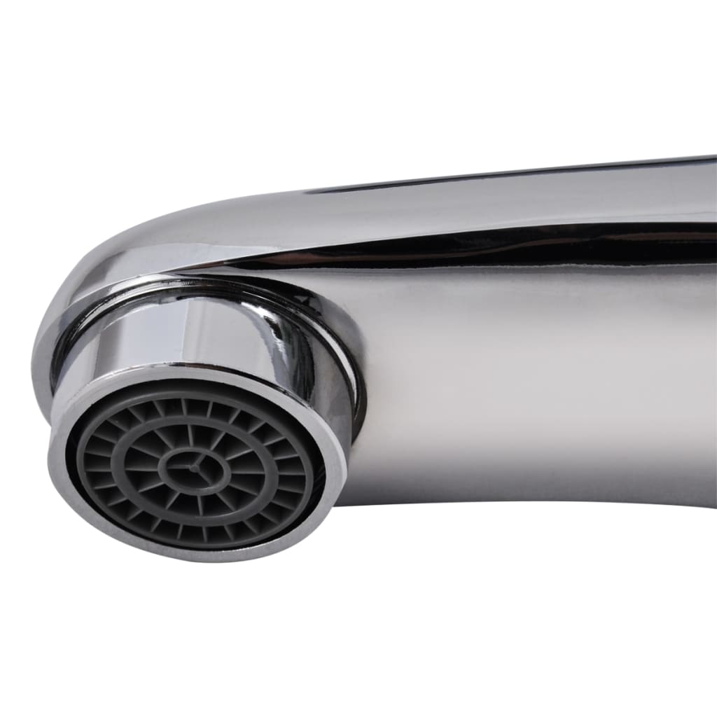 vidaXL Baterie bidetowe, 2 szt., chromowane
