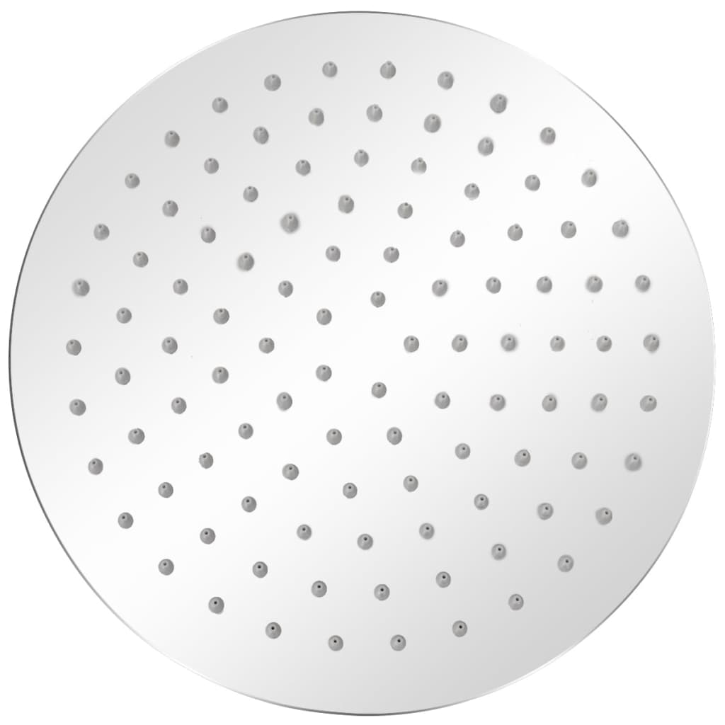 vidaXL Deszczownice ze stali nierdzewnej, 2 szt., Ø 25 cm