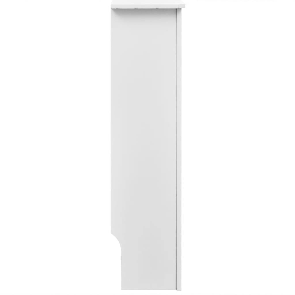 vidaXL Osłony na kaloryfer, 2 szt., białe, materiał drewnopochodny, 172 cm