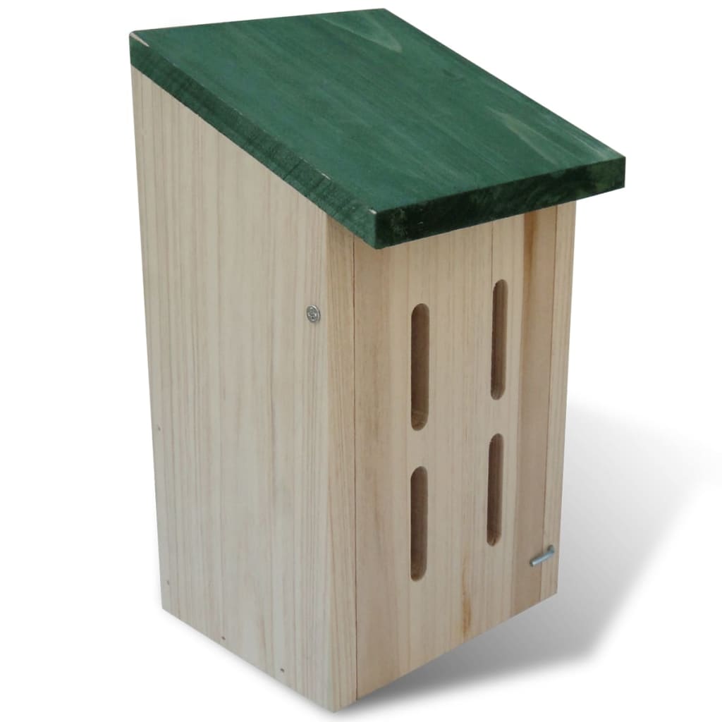 vidaXL Domki dla motyli, 8 szt., drewniane, 14 x 15 x 22 cm