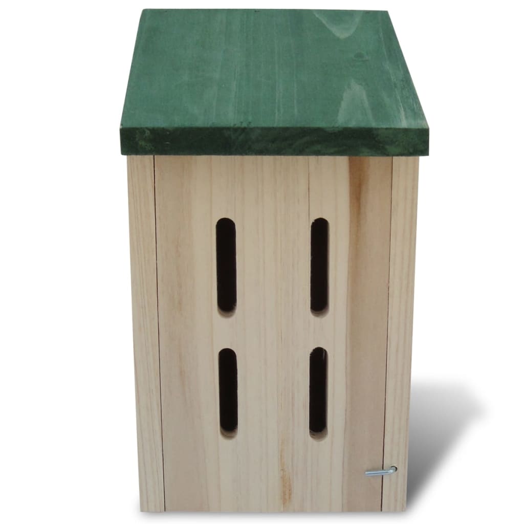 vidaXL Domki dla motyli, 8 szt., drewniane, 14 x 15 x 22 cm