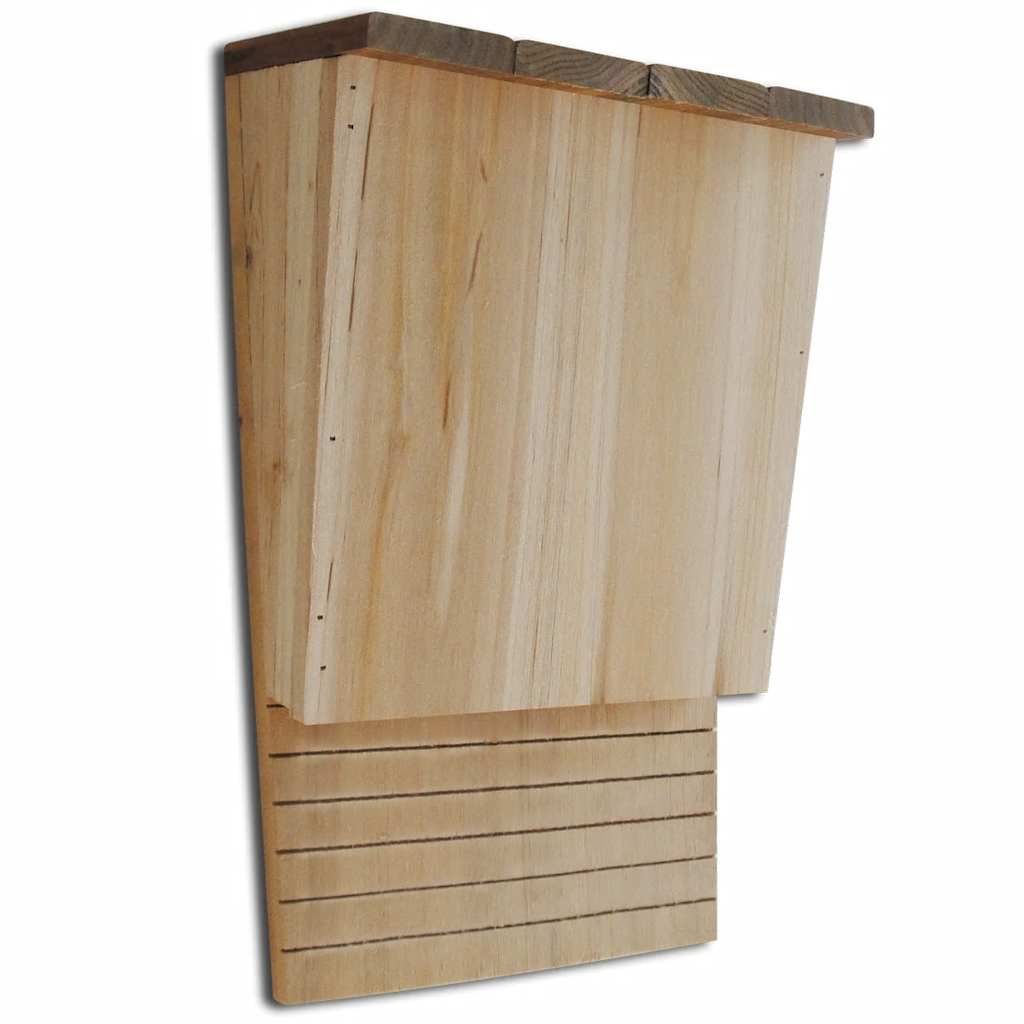 vidaXL Domki dla nietoperzy, 4 szt., 22 x 12 x 34 cm, drewniane