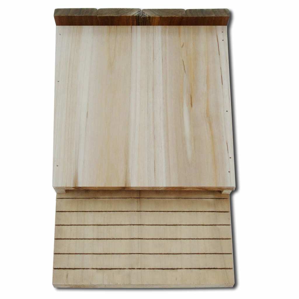 vidaXL Domki dla nietoperzy, 4 szt., 22 x 12 x 34 cm, drewniane
