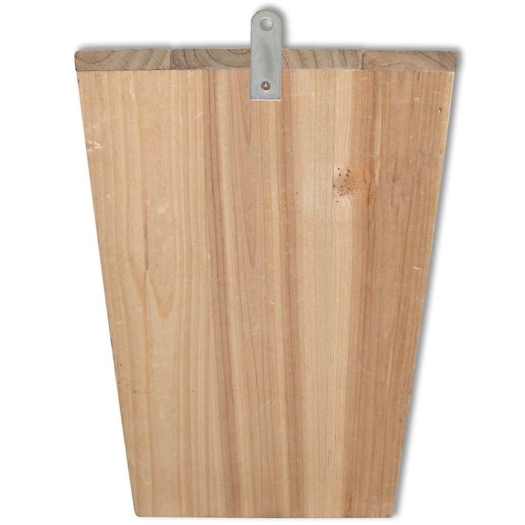 vidaXL Domki dla nietoperzy, 4 szt., 22 x 12 x 34 cm, drewniane