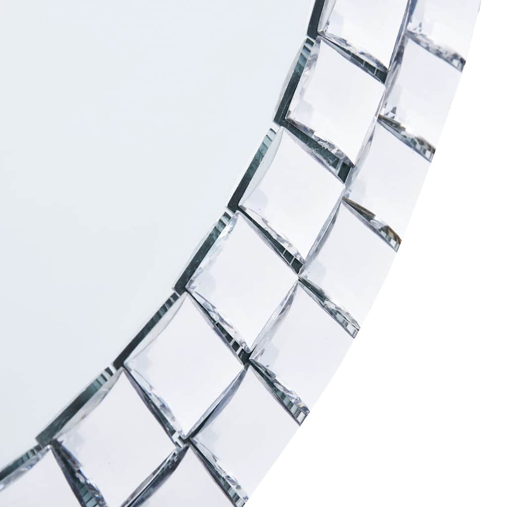 vidaXL Lustro ścienne, 40 cm, szkło hartowane