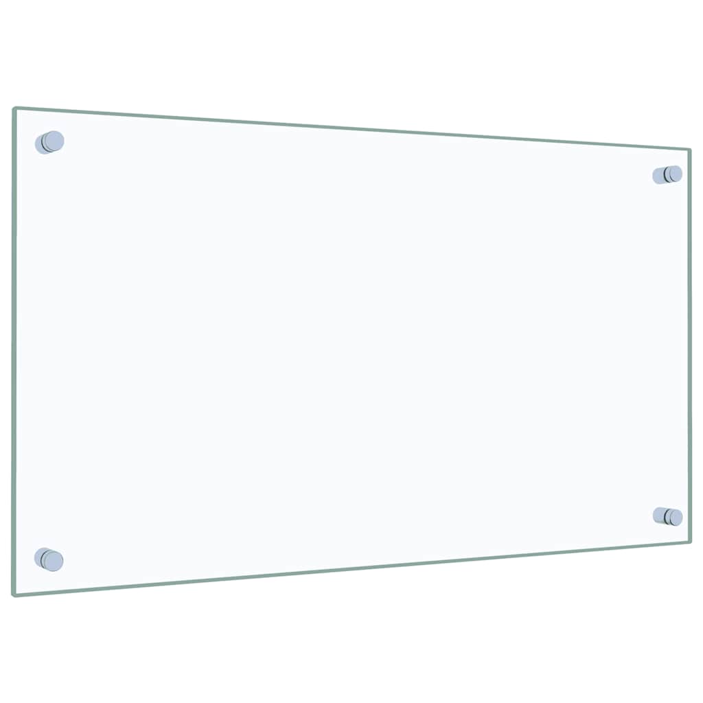 vidaXL Panel ochronny do kuchni, przezroczysty, 70x40 cm, szkło