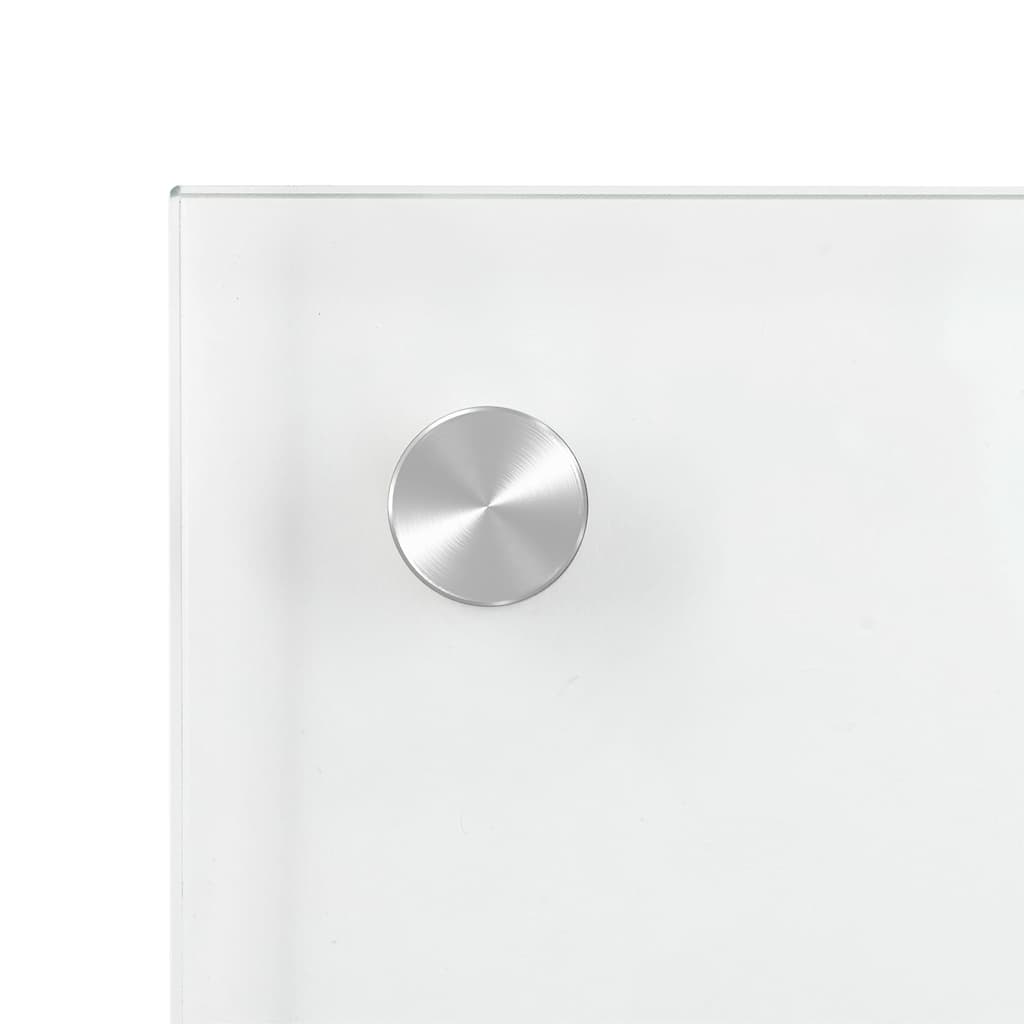 vidaXL Panel ochronny do kuchni, przezroczysty, 80x60 cm, szkło