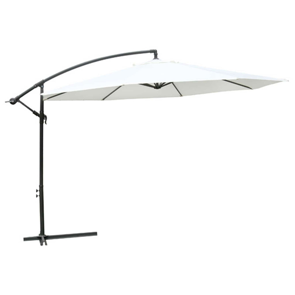 vidaXL Wiszacy Parasol Sloneczny Biały