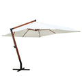 vidaXL Parasol 300 x 400 cm, biały