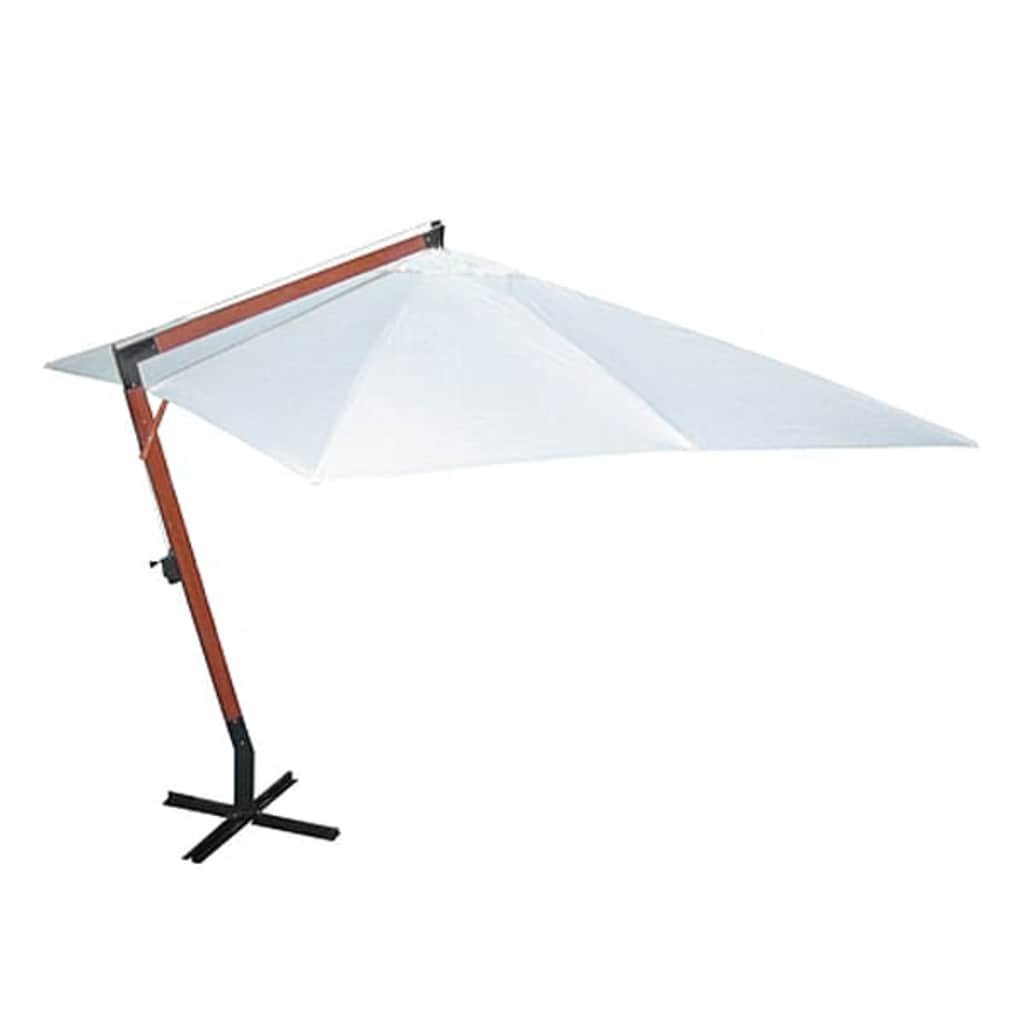 vidaXL Parasol 300 x 400 cm, biały