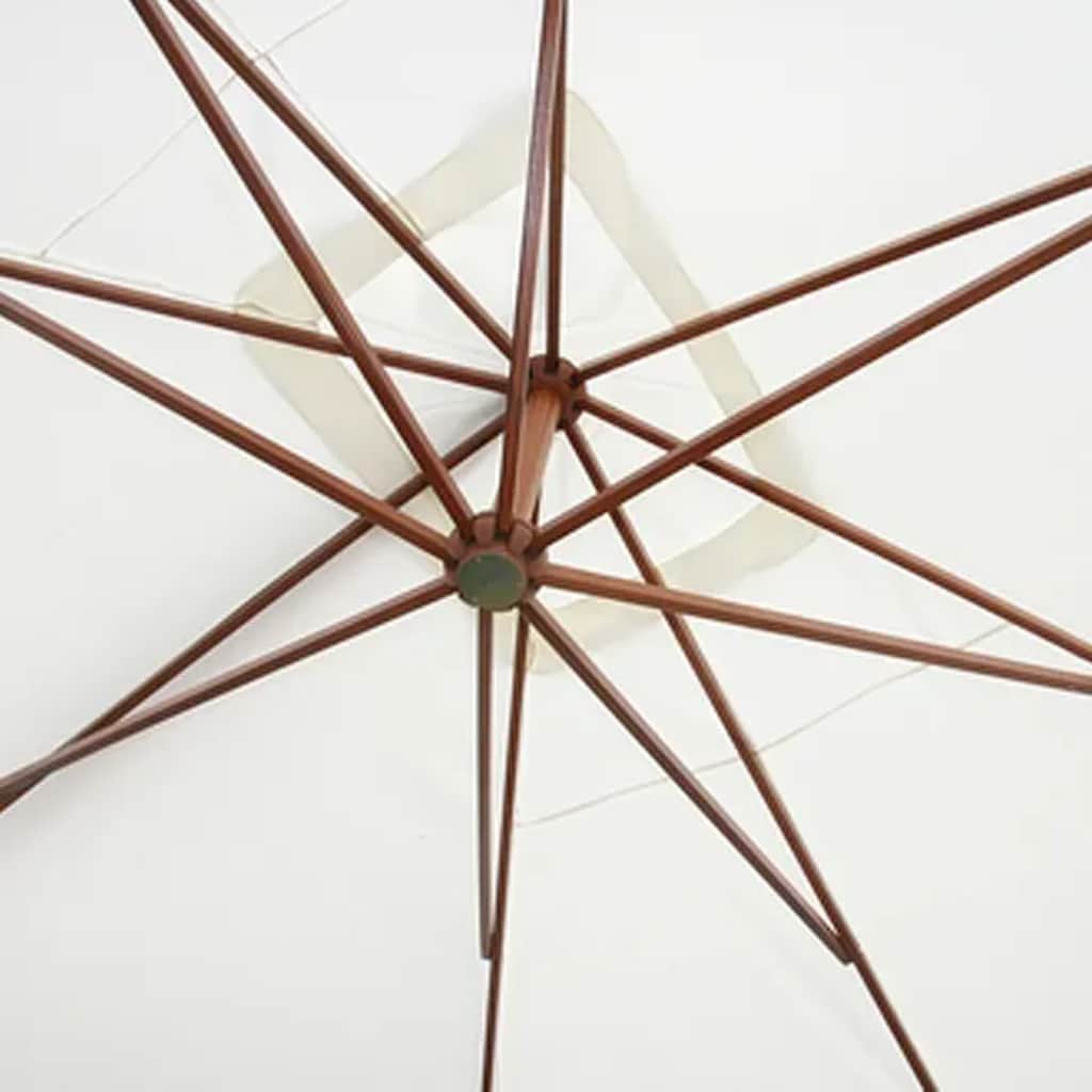 vidaXL Parasol 300 x 400 cm, biały