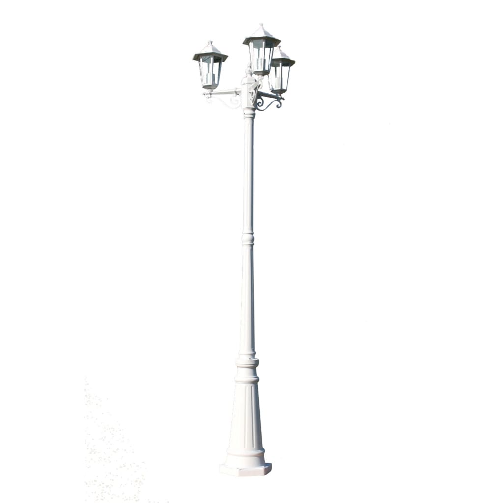 Lampa ogrodowa, stojąca "Wilanów" 215cm wysoka.
