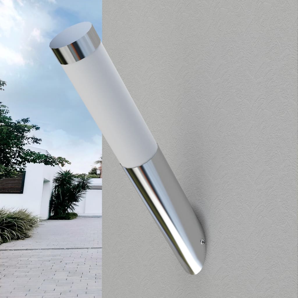 Lampa ogrodowa, ścienna RVS