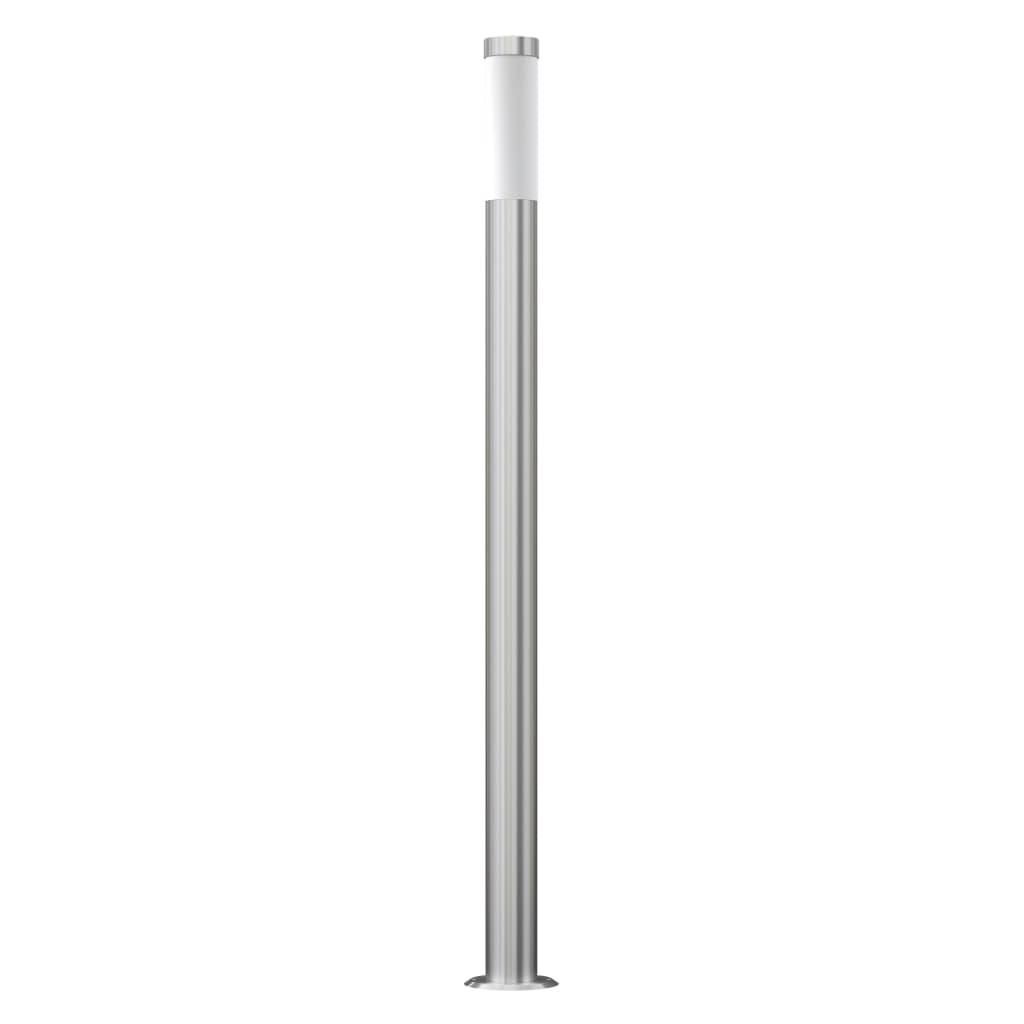 vidaXL Zestaw lamp ogrodowych, 3-cz., wodoszczelny, stal nierdzewna