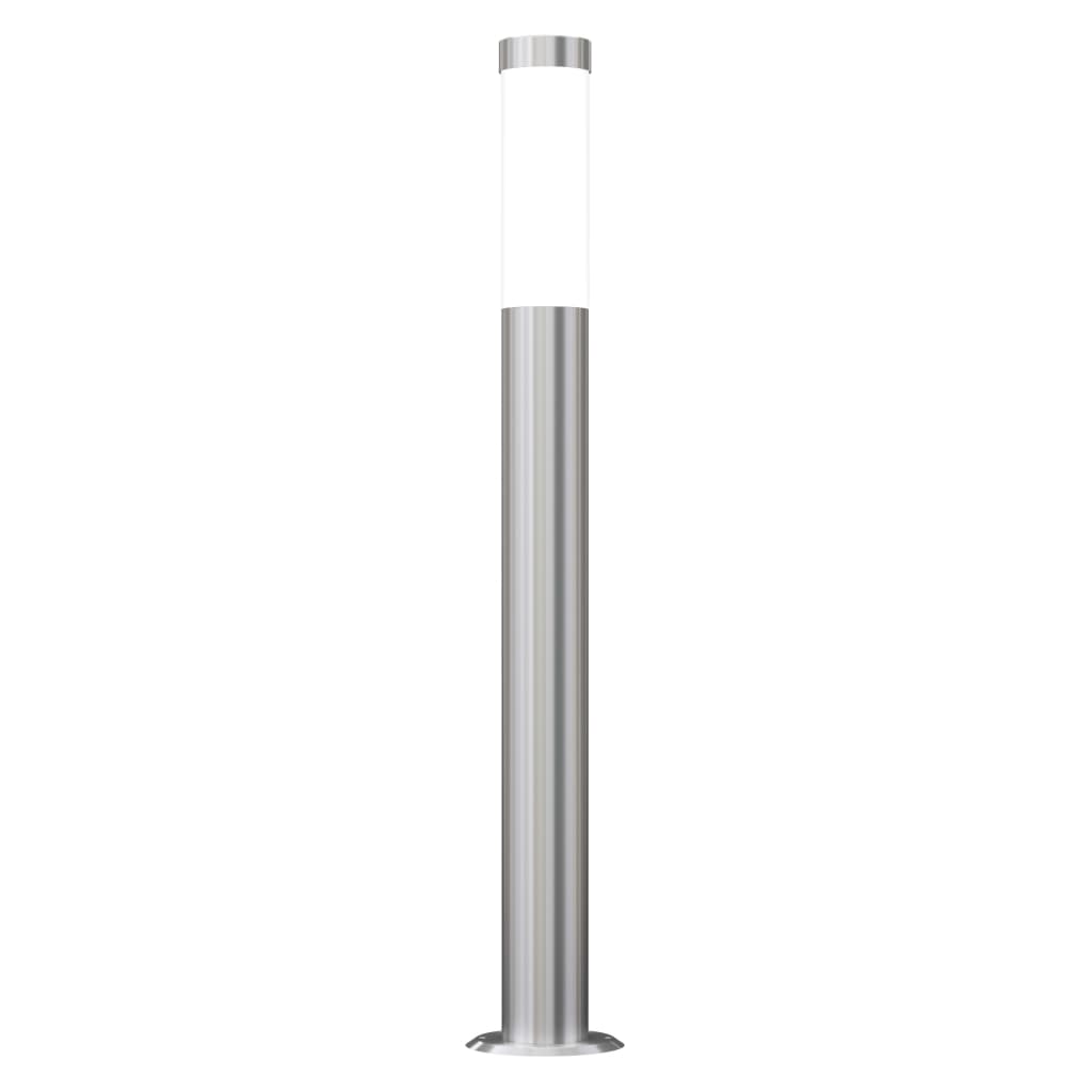 vidaXL Zestaw lamp ogrodowych, 3-cz., wodoszczelny, stal nierdzewna